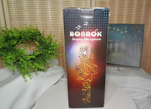 Bonaok Wireless Bluetooth Karaoke Microphone