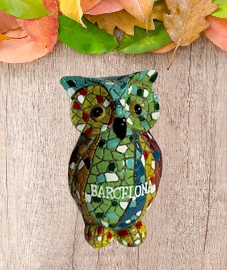 Barcelona Owl Statue
