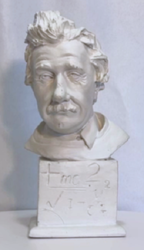 Albert Einstein Bust Statue