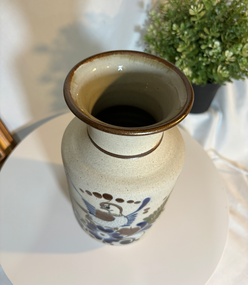 Pitcher pottery Vase Mexico Bird
