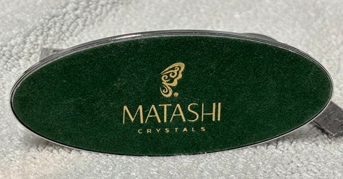 Matashi silver plated Puppy Picture Frame with Crystal Eye
