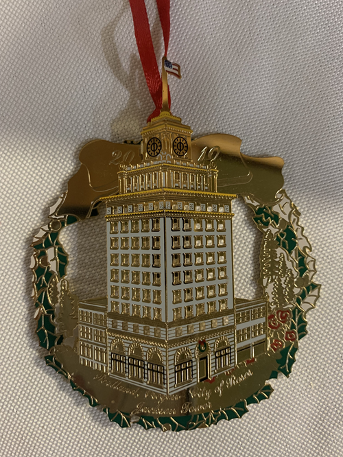 Ornament Portland Oregon City of Roses Jackson Tower