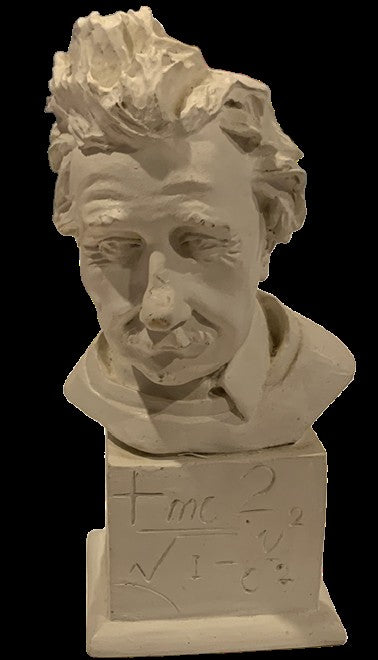 Albert Einstein Bust Statue