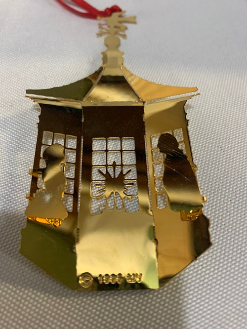 Brass Window Christmas Ruth Morehead