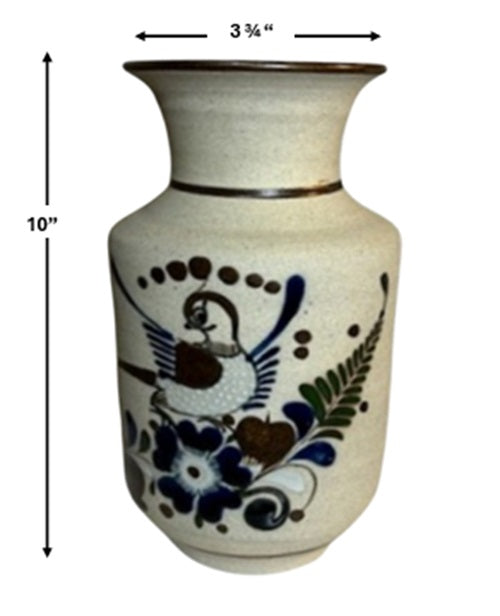 Pitcher pottery Vase Mexico Bird